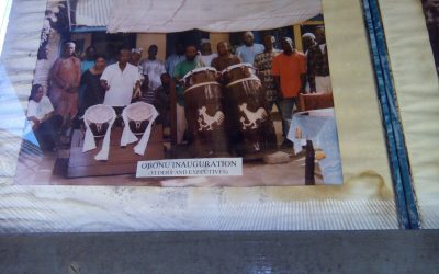 Inauguration of Traditional drums